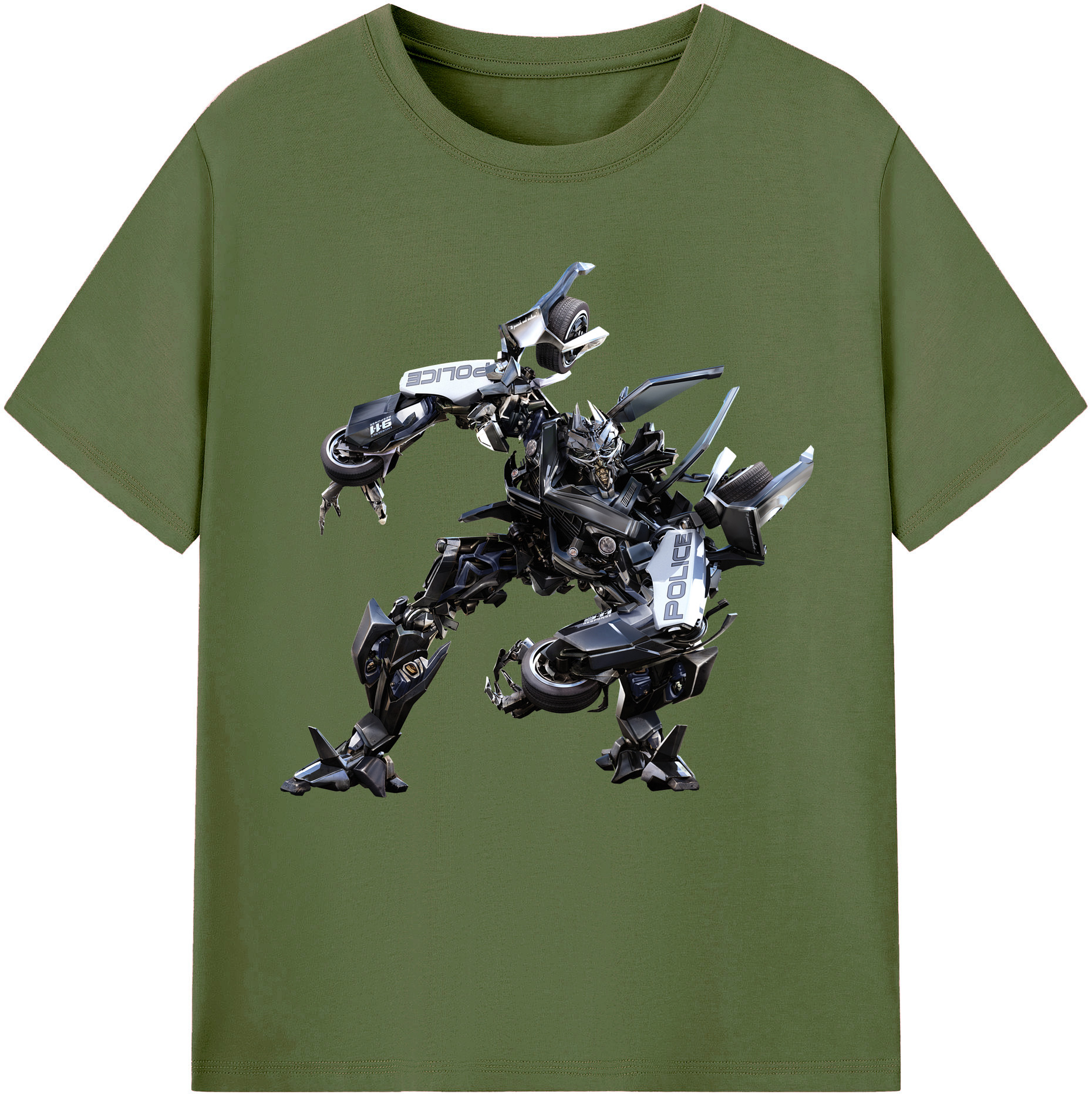 （画像用）  綿100％半袖Tシャツ（フロントプリント）